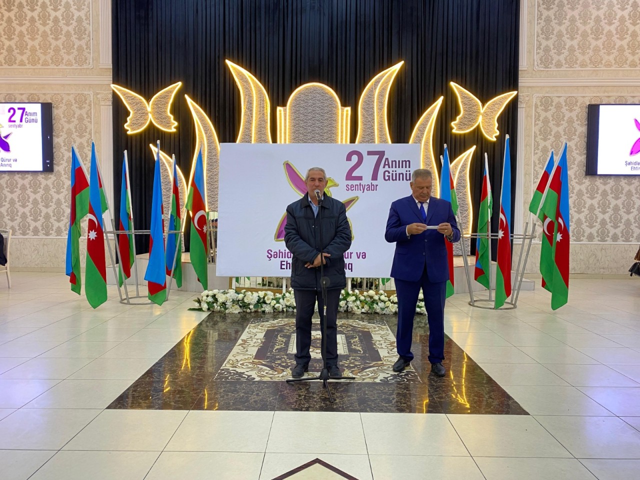 Xəzər rayonunda Anım günü ilə bağlı silsilə tədbirlər keçirilib - FOTOLAR